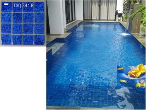 Keramik Mosaic Kuda Laut Mas Untuk Kolam Renang - Image 6